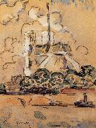 Paul Signac Notre-Dame oil painting